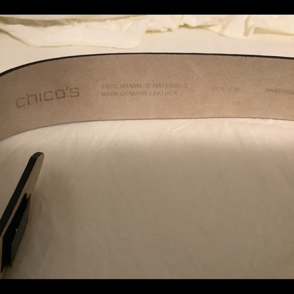 Chico’s leather Belt - Picture 3 of 3